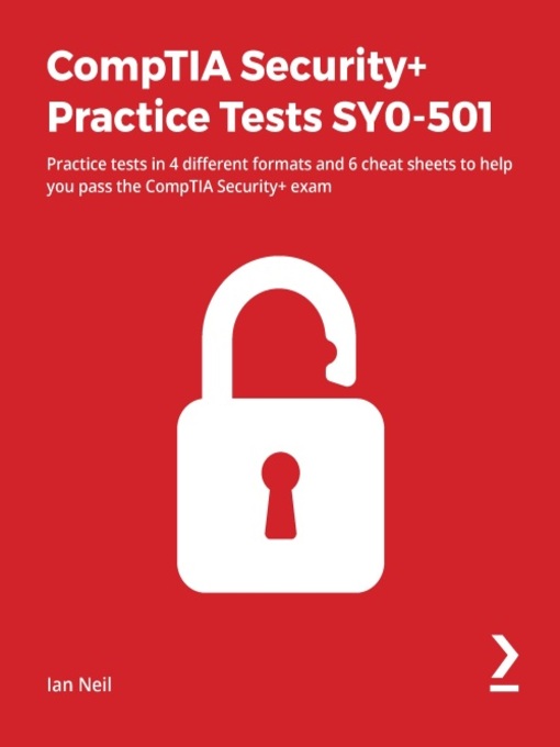 Cover image for CompTIA Security+ Practice Tests SY0-501